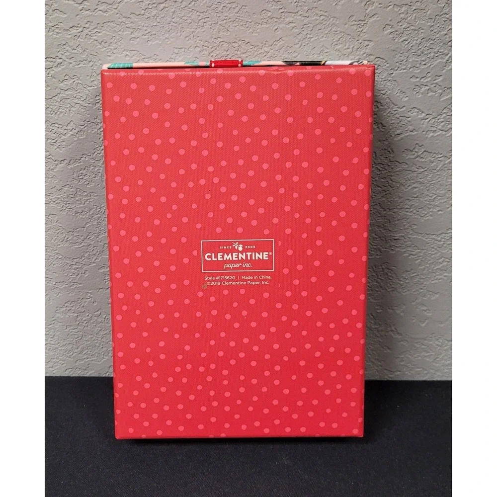 Clementine Paper Inc. Christmas Holiday Decor Cats Gift Storage Box 9x6x2 inch